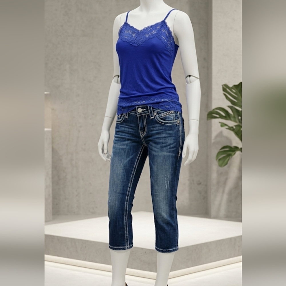 Ricki's Royal Blue Lace Cami